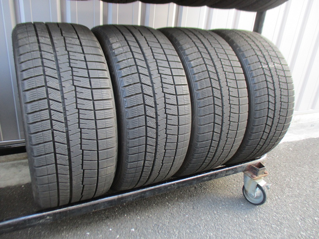 ★☆245/40R18 98Q ダンロップ WINTER MAXX WM03 スタッドレス 2020年製 4本 送料込 T71540122☆★インボイス領収書発行可能