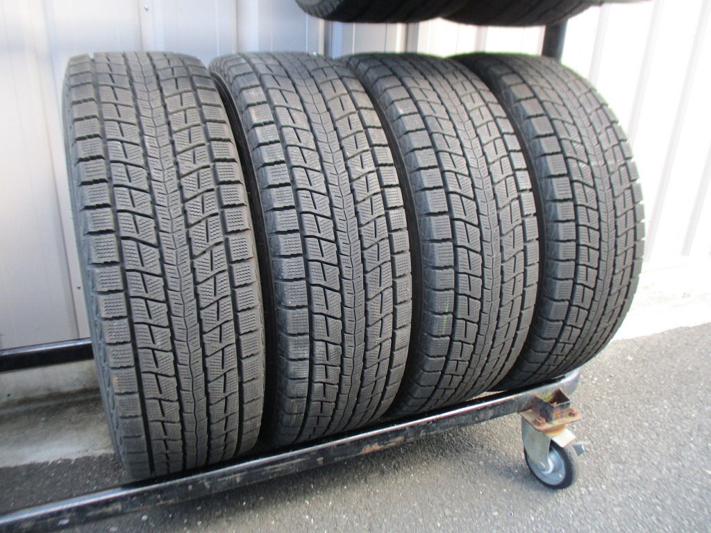 ★☆225/60R17 99Q ダンロップ WINTER MAXX SJ8 スタッドレス 2021年製 4本 送料込 T71590122☆★インボイス領収書発行可能