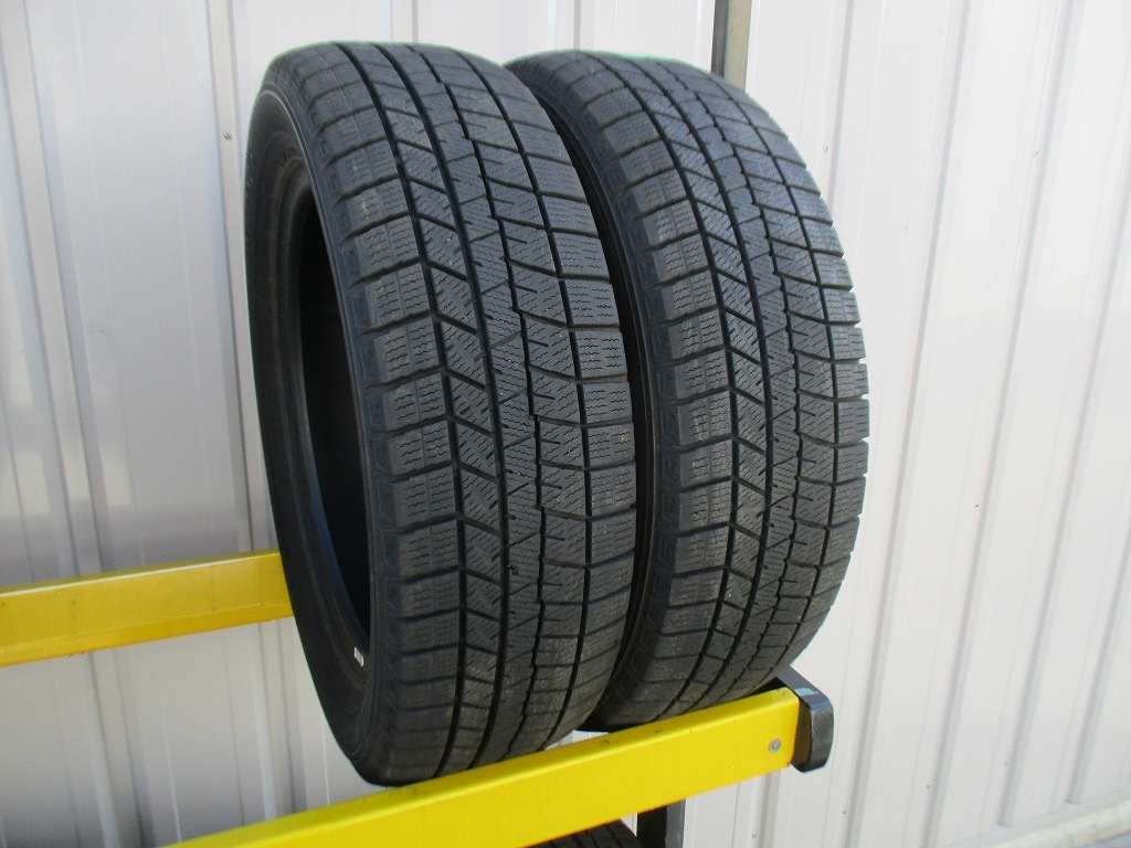 ★☆185/60R16 86Q ダンロップ WINTER MAXX WM03 スタッドレス 2023年製 2本 送料込 T71780123☆★インボイス領収書発行可能