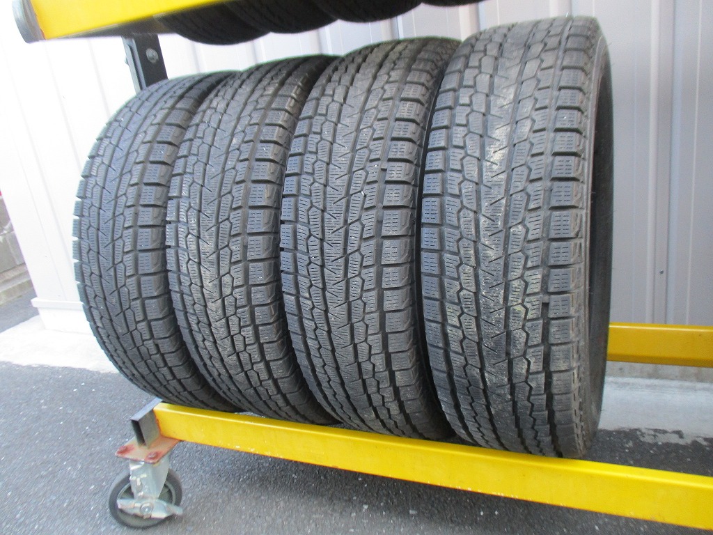 ★☆215/70R16 100Q ヨコハマ ICEGUARD G075 スタッドレス 2021年製 4本 送料込 20711☆★インボイス領収書発行可能