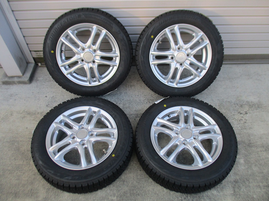 ★☆155/65R14 75Q ブリヂストン VRX2 スタッドレス 2025年製 4本 タイヤホイール 新品 送料込☆★インボイス領収書発行可能