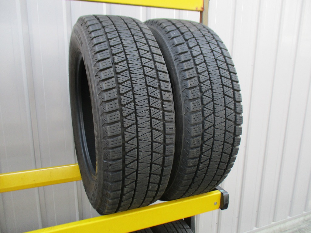 ★☆225/65R17 102Q ブリヂストン BLIZZAK DM-V3 スタッドレス 2022年製 2本 送料込 T72100127☆★インボイス領収書発行可能
