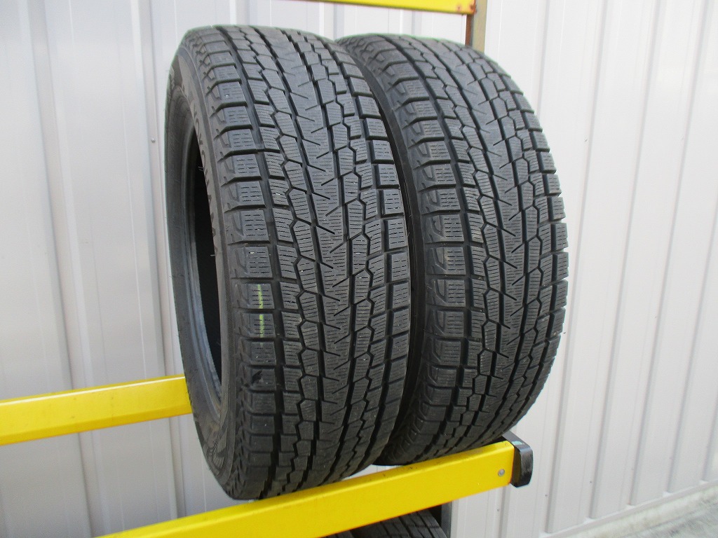 ★☆225/65R17 102Q ヨコハマ ICEGUARD G075 スタッドレス 2021年製 2本 送料込 T72110127☆★インボイス領収書発行可能