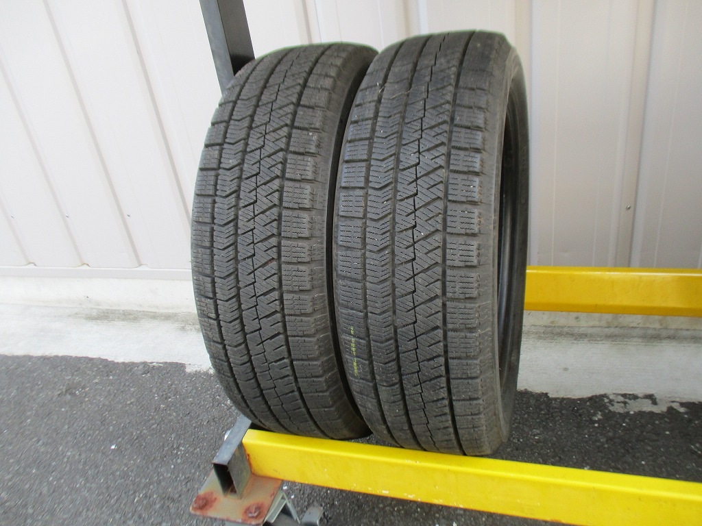★☆165/55R15 75Q ブリヂスン BLIZZAK VRX2 スタッドレス 2020年製 2本 送料込 T72150128☆★インボイス領収書発行可能