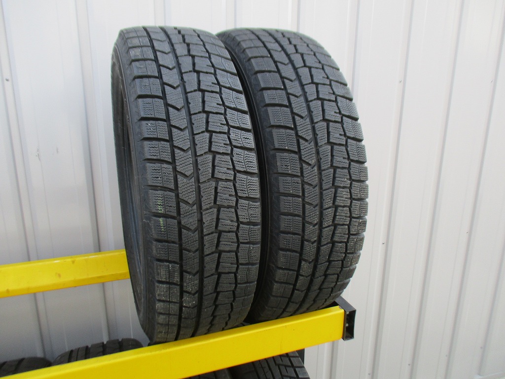 ★☆195/65R16 92Q ダンロップ WINTER MAXX WM02 スタッドレス 2020年製 2本 送料込 T72160128☆★インボイス領収書発行可能