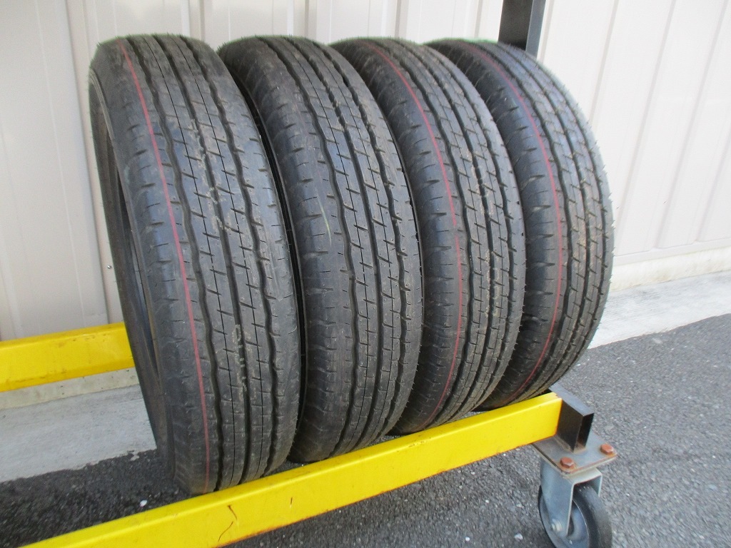 ★☆155/80R14 88/86S LT ダンロップ SP175L 2025年製 4本 送料込 T72750204☆★インボイス領収書発行可能