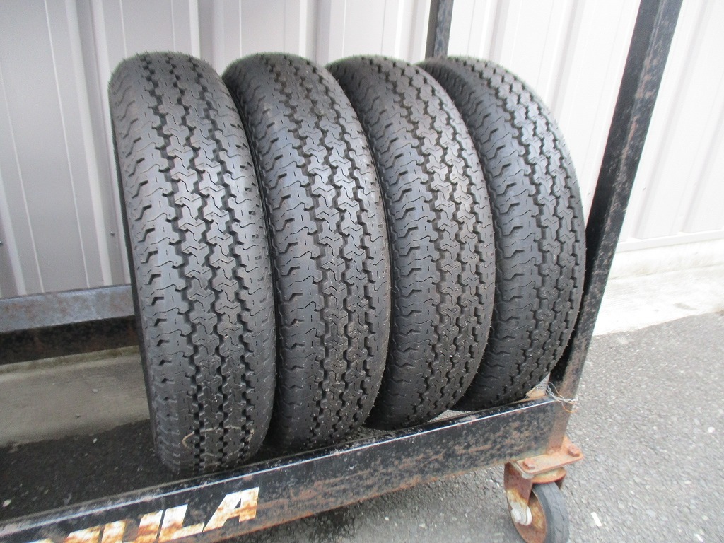 ★☆145/80R12 80/78N LT ヨコハマ SUPER VAN355 2023年製 4本 送料込 T74330221☆★インボイス領収書発行可能