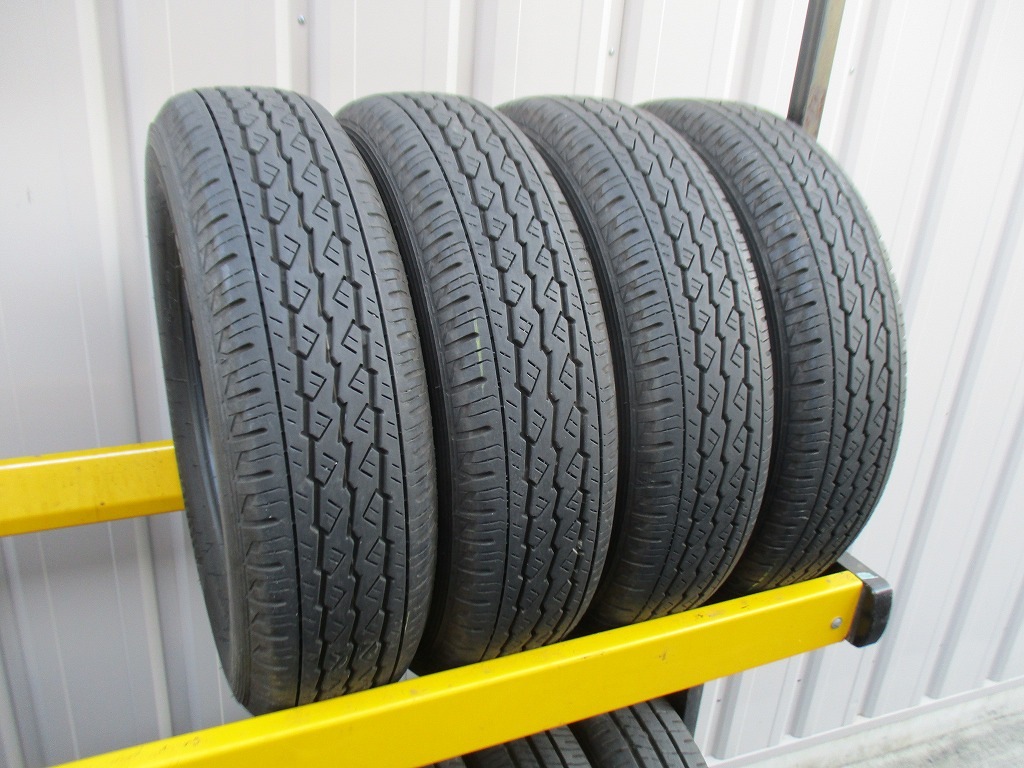 ★☆145/80R12 80/78N LT ブリヂストン K370 4本 送料込 T74640227☆★インボイス領収書発行可能