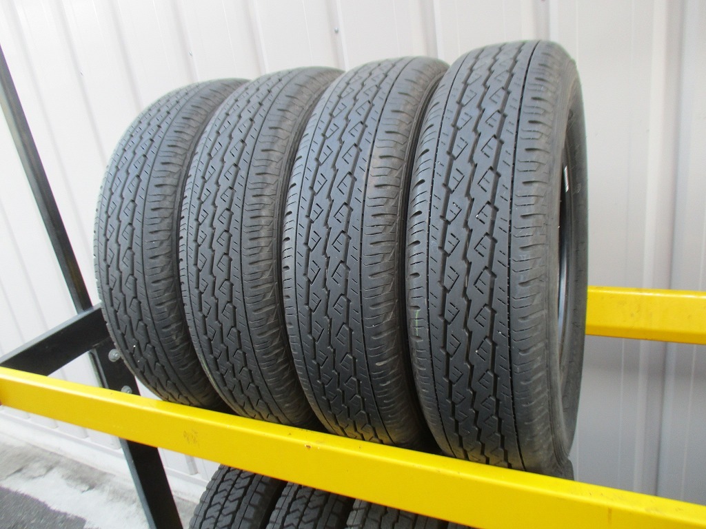★☆145/80R12 80/78N LT ブリヂストン K370 2021年製 4本 送料込 T74650227☆★インボイス領収書発行可能