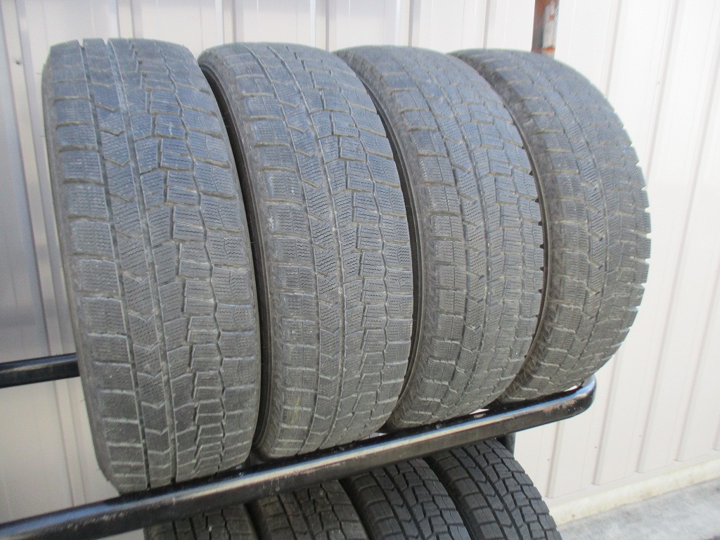 ★☆195/65R16 92Q ダンロップ WINTER MAXX WM02 スタッドレス 2021年製 4本 送料込 T72610204☆★インボイス領収書発行可能