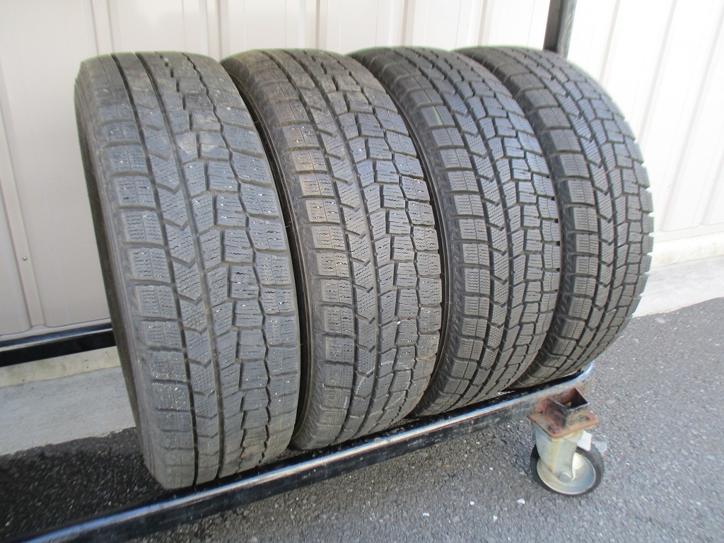 ★☆185/65R15 88Q ダンロップ WINTER MAXX WM02 スタッドレス 2021年製 4本 送料込 T72630204☆★インボイス領収書発行可能