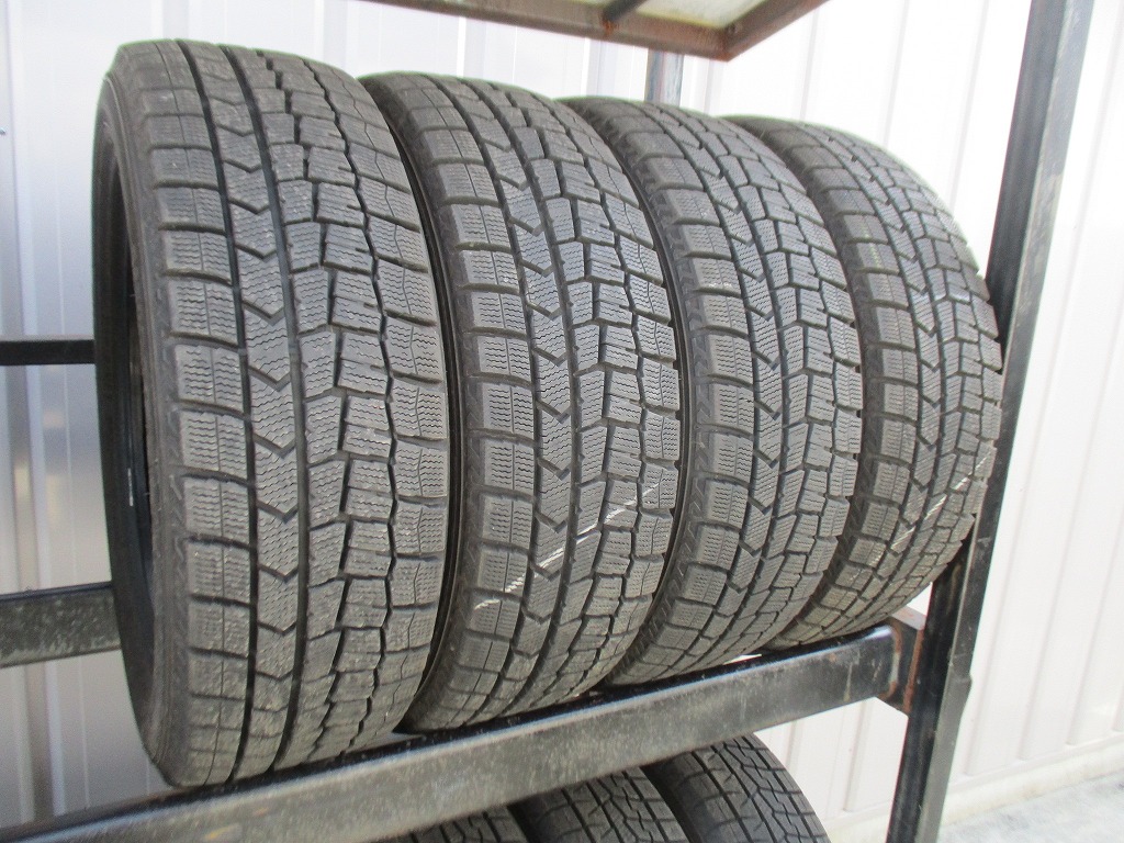 ★☆185/60R15 84Q ダンロップ WINTER MAXX WM02 スタッドレス 2020年製 4本 送料込 T72880206☆★インボイス領収書発行可能