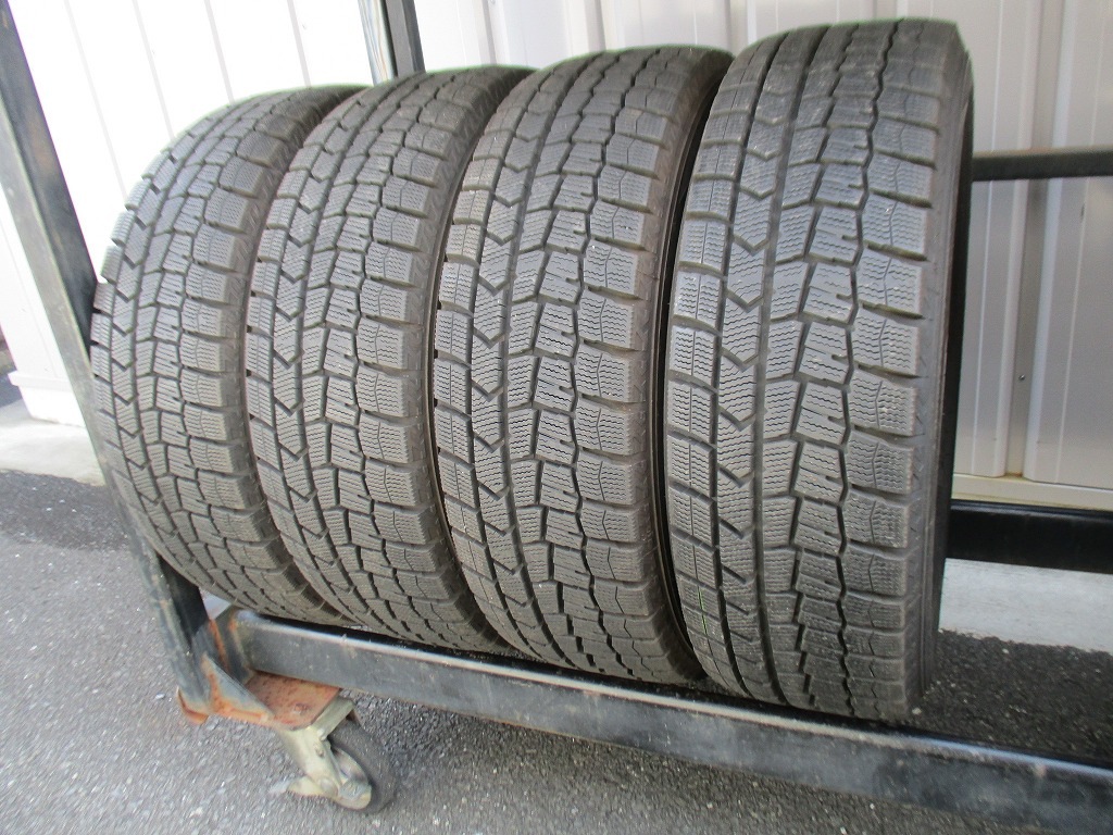 ★☆185/65R15 88Q ダンロップ WINTER MAXX WM02 スタッドレス 2021年製 4本 送料込 T72910206☆★インボイス領収書発行可能