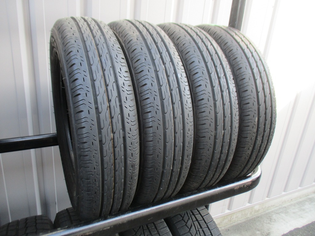 ★☆145/80R12 80/78N LT  ブリヂストン ECOPIA R680 2021年製 4本 送料込 T74980303☆★インボイス領収書発行可能