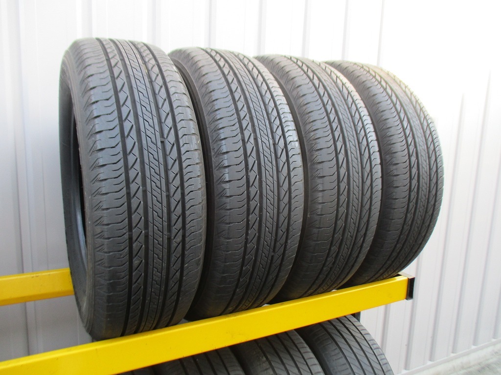 ★☆225/65R17 102H ブリヂストン DUELER H/L 2022年製 4本 送料込 T75100303☆★インボイス領収書発行可能