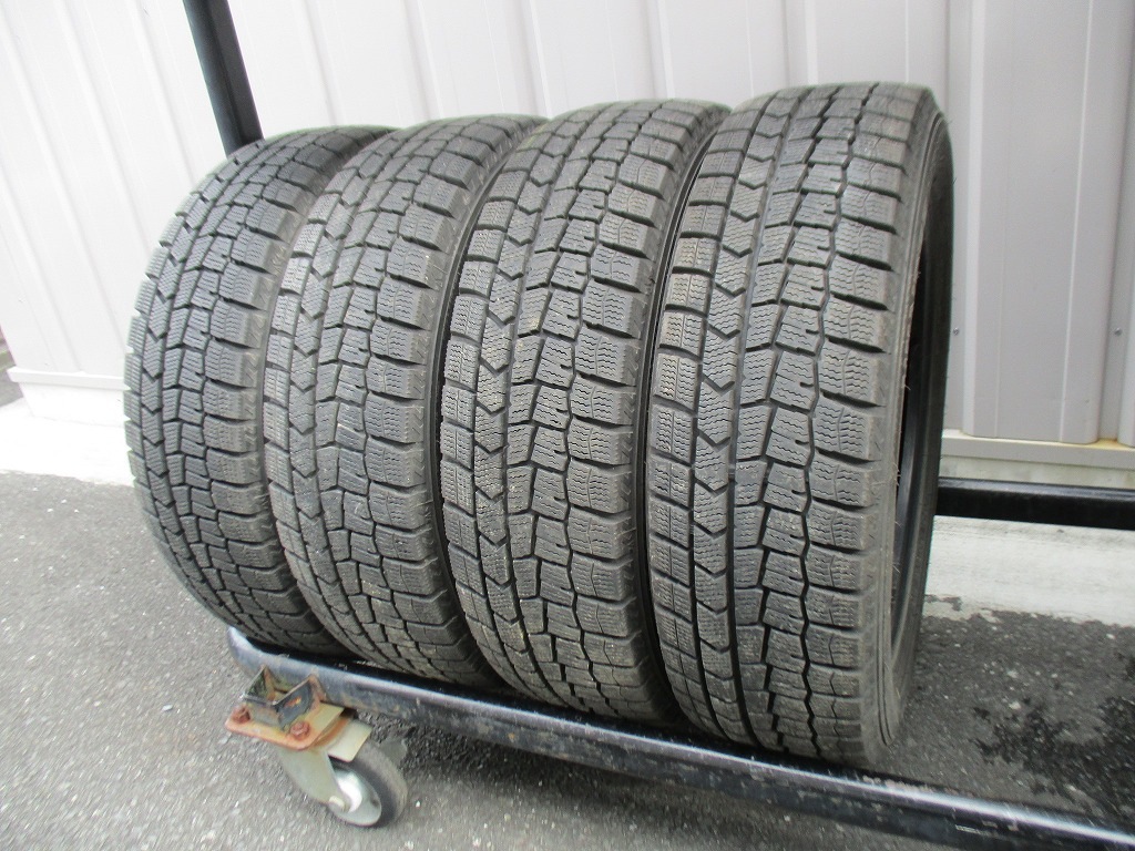 ★☆165/65R15 81Q ダンロップ WINTER MAXX WM02 スタッドレス 2020年製 4本 送料込 T73000206☆★インボイス領収書発行可能