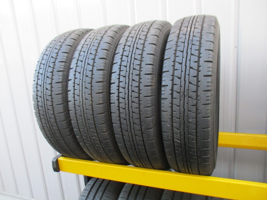 ★☆195/80R15 107/105L LT ダンロップ ENASAVE VAN01 2024年製 4本 送料込 T75110303☆★インボイス領収書発行可能
