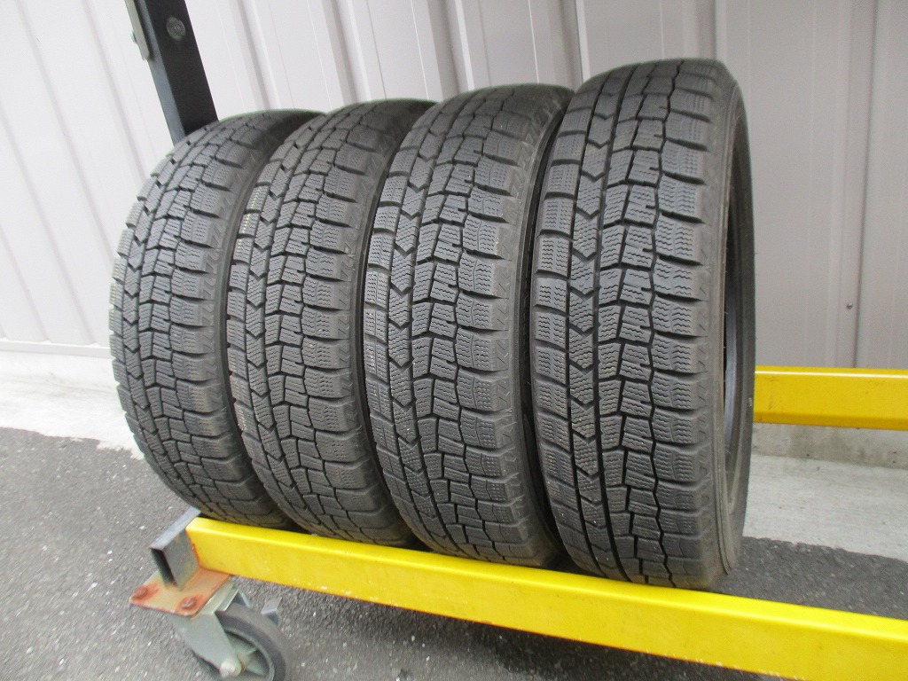 ★☆165/65R14 79Q ダンロップ WINTER MAXX WM02 スタッドレス 2021年製 4本 送料込 T73040206☆★インボイス領収書発行可能