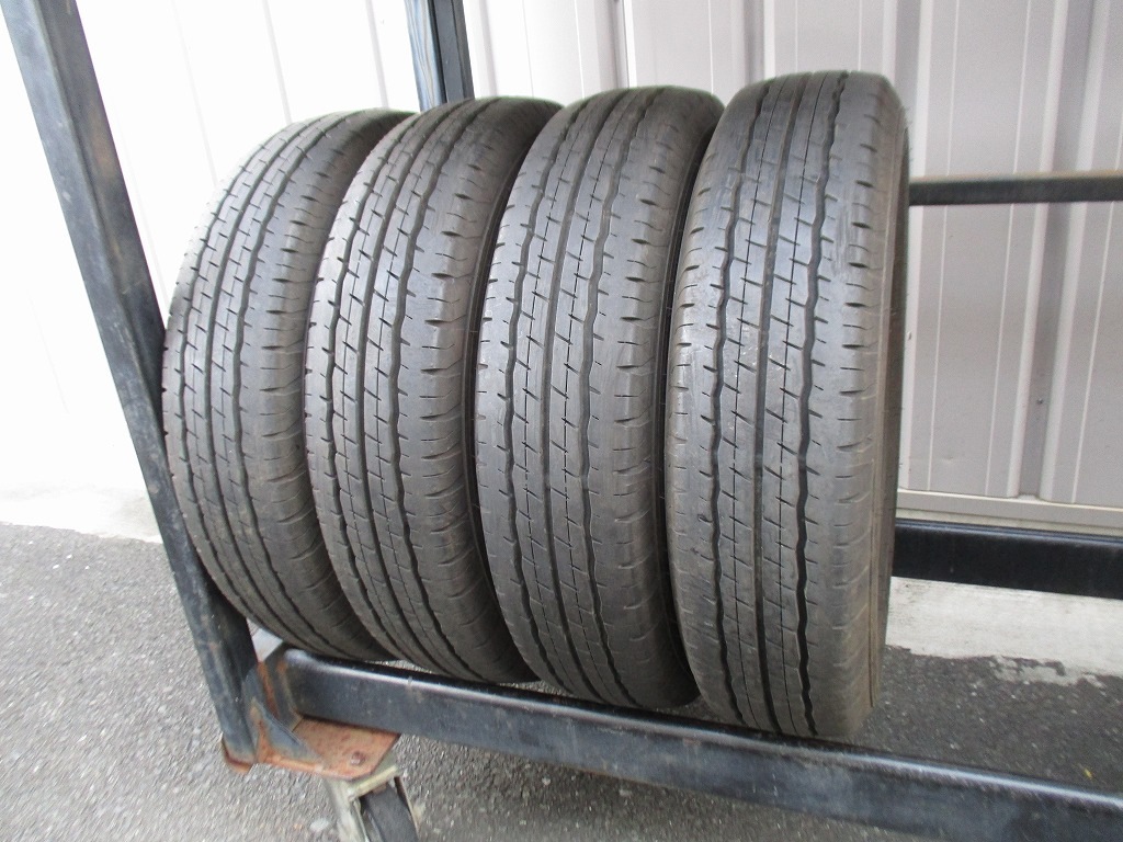 ★☆155/80R14 88/86S LT ダンロップ SP175L 2024年製 4本 送料込 T75920313☆★インボイス領収書発行可能