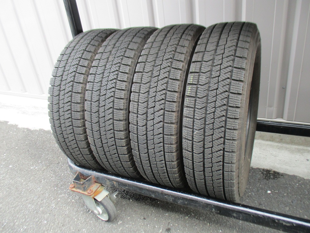 ★☆155/70R13 75Q ブリヂストン BLIZZAK VRX2 スタッドレス 2021年製 4本 送料込 T73110207☆★インボイス領収書発行可能