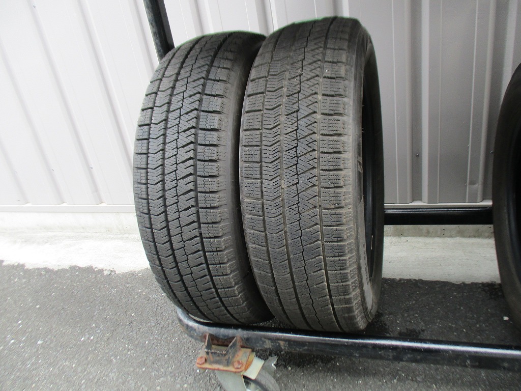★☆185/60R16 86Q ブリヂスン BLIZZAK VRX2 スタッドレス 2本 送料込 T73120207☆★インボイス領収書発行可能