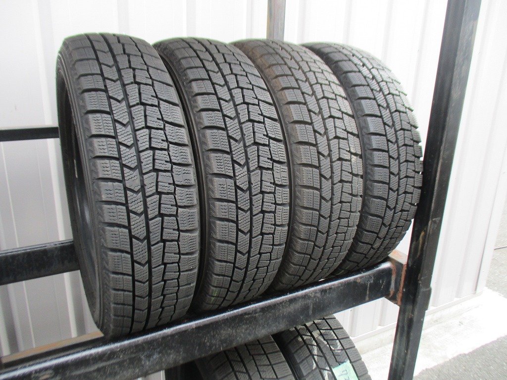 ★☆155/65R13 73Q ダンロップ WINTER MAXX WM02 スタッドレス 4本 送料込 T73230207☆★インボイス領収書発行可能
