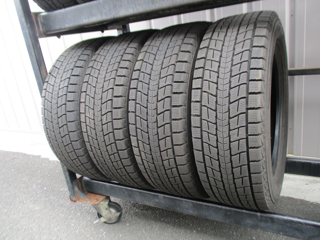 ★☆225/60R17 99Q ダンロップ WINTER MAXX SJ8 スタッドレス 2021年製 4本 送料込 T73260207☆★インボイス領収書発行可能