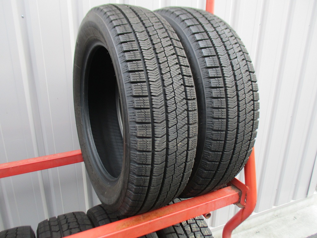 ★☆185/60R16 86Q ブリヂスン BLIZZAK VRX2 スタッドレス 2021年製 2本 送料込 T73270207☆★インボイス領収書発行可能