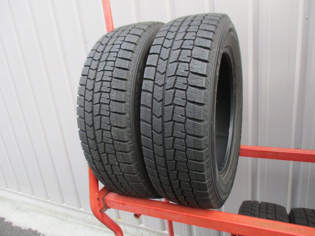 ★☆195/65R16 92Q ダンロップ WINTER MAXX WM02 スタッドレス 2本 送料込 T73280207☆★インボイス領収書発行可能