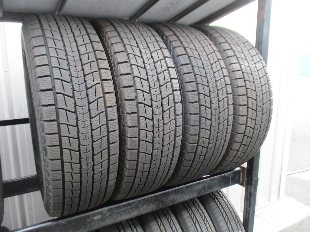 ★☆225/65R17 102Q ダンロップ WINTER MAXX SJ8 スタッドレス 2021年製 4本 送料込 T73300207☆★インボイス領収書発行可能