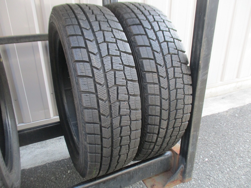 ★☆165/60R15 77Q ダンロップ WINTER MAXX WM02 スタッドレス 2022年製 2本 送料込 T73460213☆★インボイス領収書発行可能