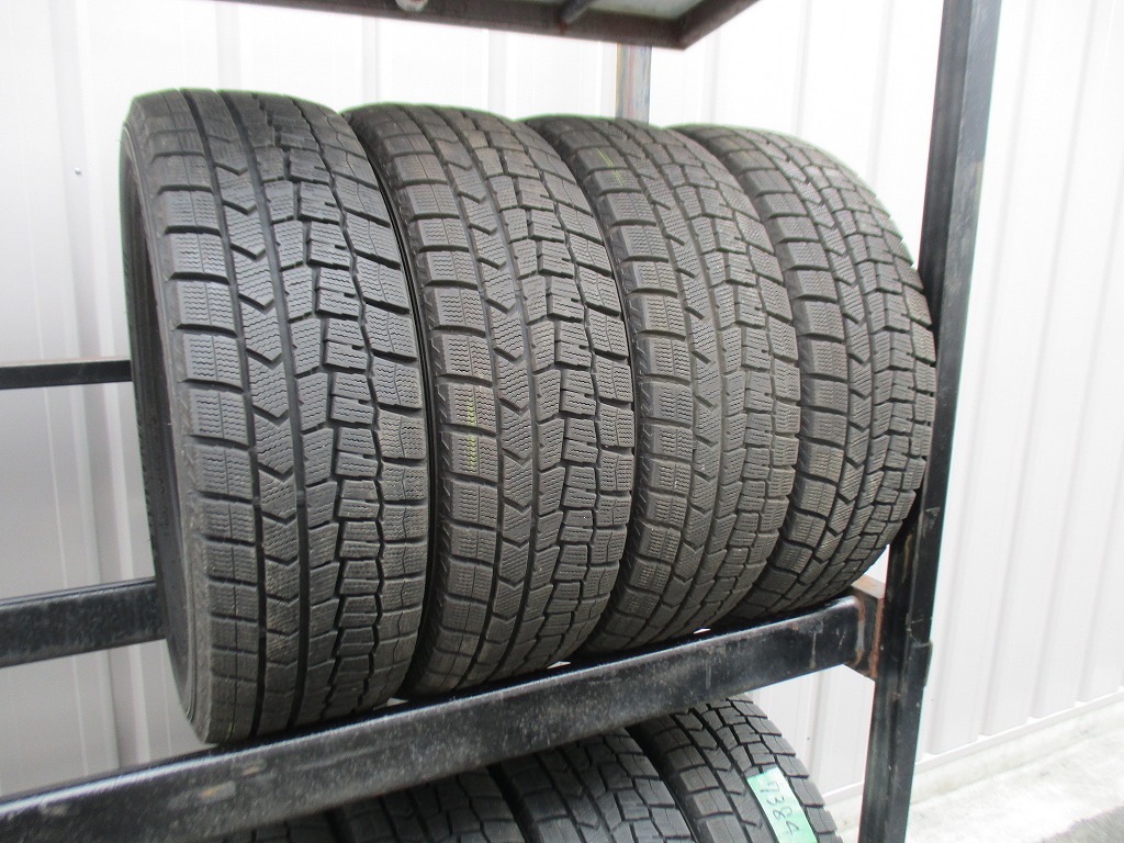 ★☆185/60R15 84Q ダンロップ WINTER MAXX WM02 スタッドレス 2021年製 4本 送料込 T73820214☆★インボイス領収書発行可能