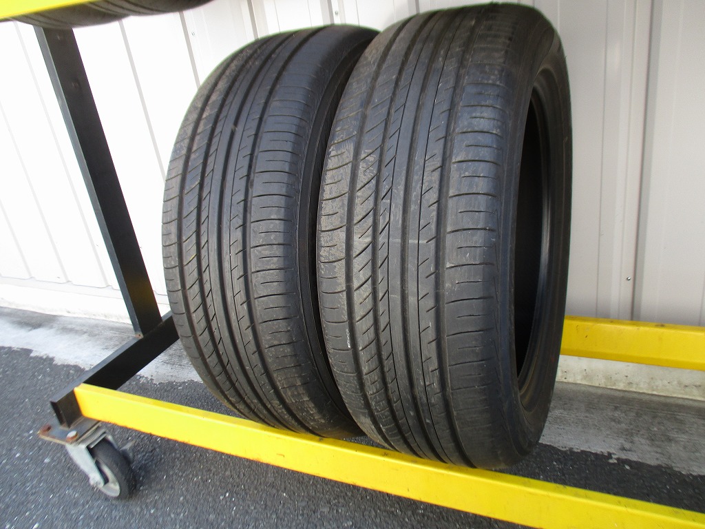 ★☆225/55R18 98H ヨコハマ ADVAN dB V552 2本 送料込 T76390325☆★インボイス領収書発行可能