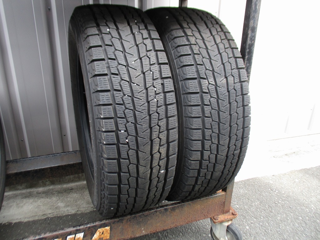 ★☆225/65R17 102Q ヨコハマ ICEGUARD G075 スタッドレス 2022年製 2本 送料込 20733☆★インボイス領収書発行可能