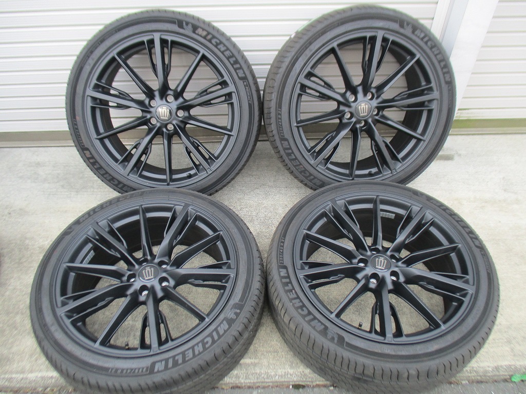 ★☆トヨタ クラウンスポーツ RS PHEV 純正タイヤアルミホイールセット 新車外し 235/45R21 送料込 20742☆★インボイス領収書発行可能