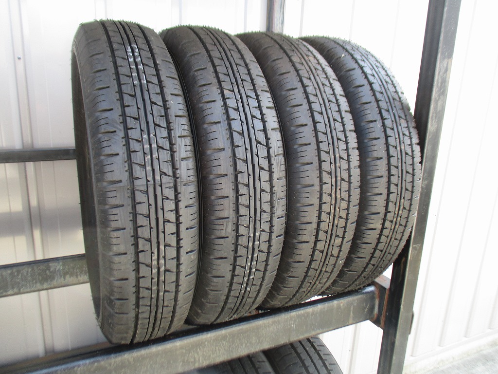★☆155/80R14 88/86N LT ダンロップ ENASAVE VAN01 2024年製 4本 送料込 T76590401☆★インボイス領収書発行可能