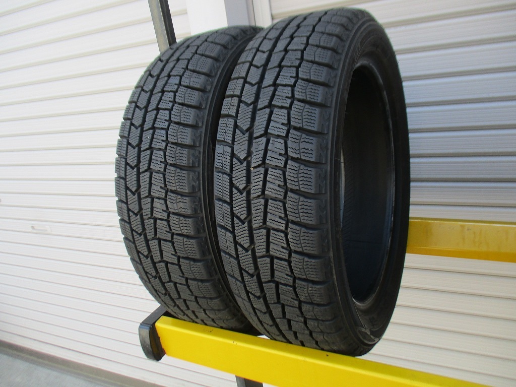 ★☆165/55R15 75Q ダンロップ WINTER MAXX WM02 スタッドレス 2021年製 2本 送料込 T69931224☆★インボイス領収書発行可能