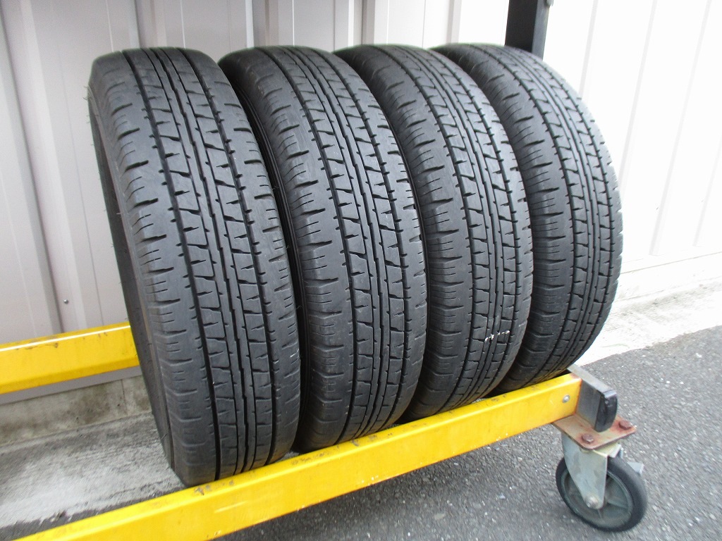 ★☆165R13 6PR LT ダンロップ ENASAVE VAN01 2022年製 4本 送料込 T76710401☆★インボイス領収書発行可能