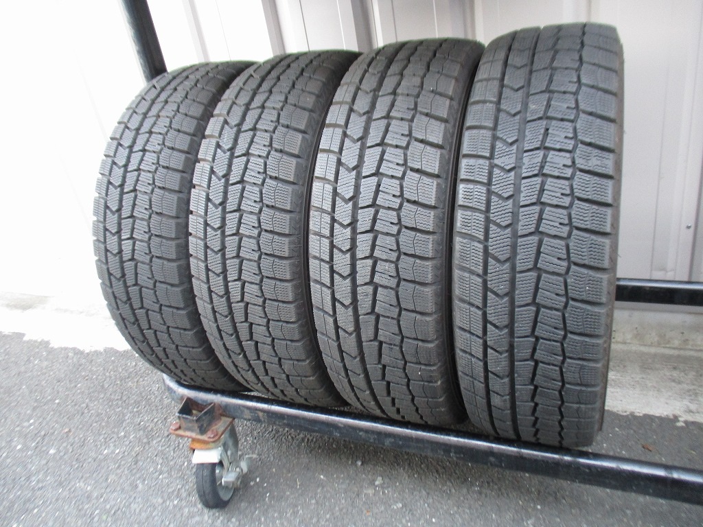 ★☆185/65R15 88Q ダンロップ WINTER MAXX WM02 スタッドレス 2022年製 4本 送料込 T76820401☆★インボイス領収書発行可能