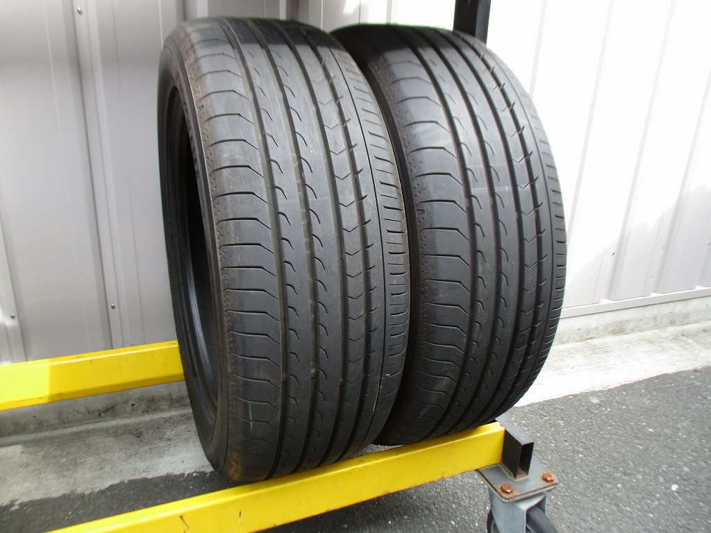 ★225/55R18 98V ヨコハマ BluEarth-RV RV03 2025年製 2本 送料込 T77400428☆★インボイス領収書発行可能