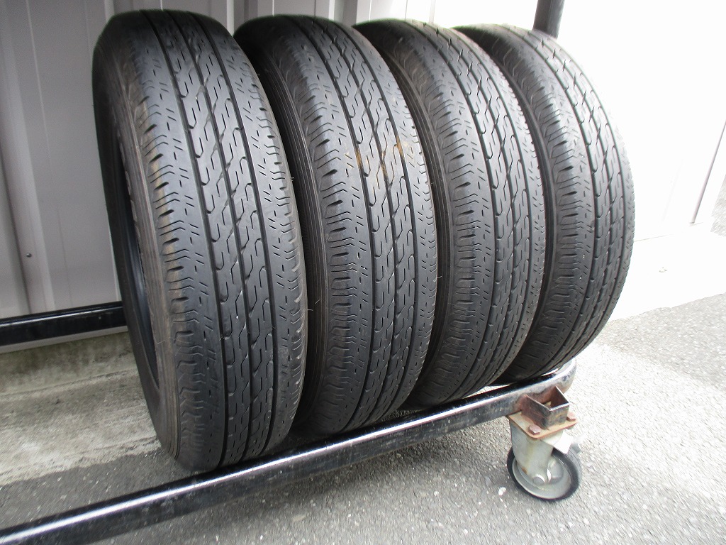 ★☆165/80R14 14 91/90N LT ブリヂストン ECOPIA R680 4本 送料込 T77500428☆★インボイス領収書発行可能