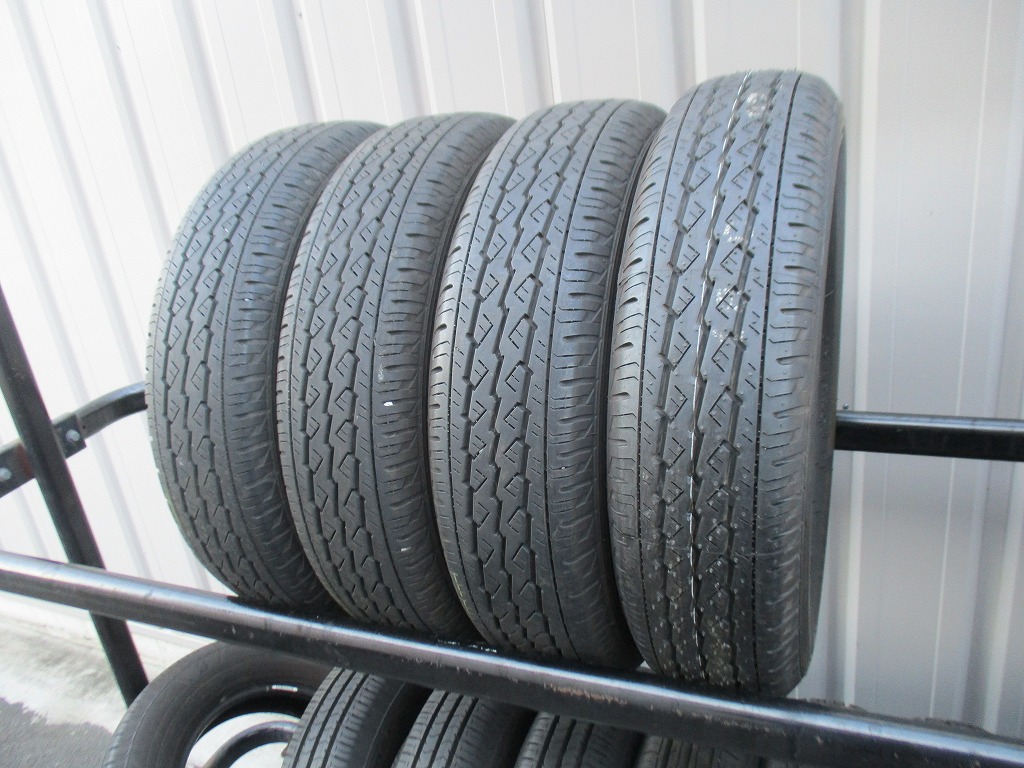 ★☆145/80R12 80/78N LT ブリヂストン K370 4本 送料込 T77820430☆★インボイス領収書発行可能