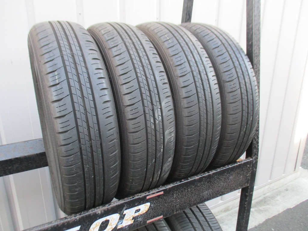 ★☆155/70R13 75S ダンロップ ENASAVE EC300+ 2021年製 4本 送料込 T77950501☆★インボイス領収書発行可能