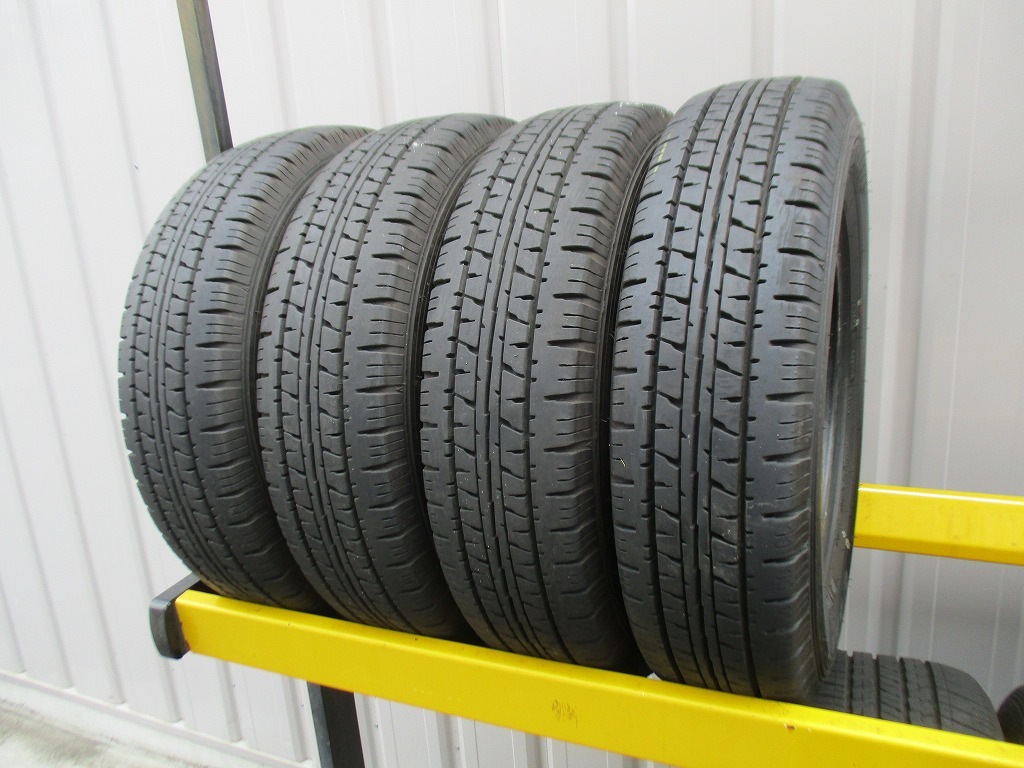 ★☆165R13 6PR LT ダンロップ ENASAVE VAN01 4本 送料込 T78140502☆★インボイス領収書発行可能