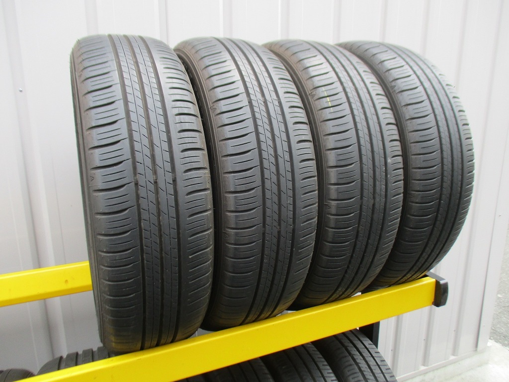 ★☆195/60R17 90H ダンロップ ENASAVE EC300+ 2021年製 4本 送料込 T78170502☆★インボイス領収書発行可能