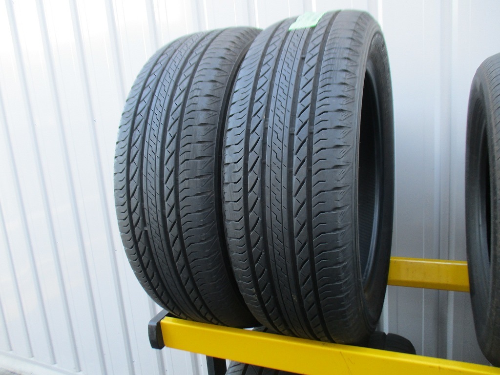 ★☆225/55R19 99V ブリヂストン DUELER H/L 2024年製 2本 送料込 T78440507☆★インボイス領収書発行可能