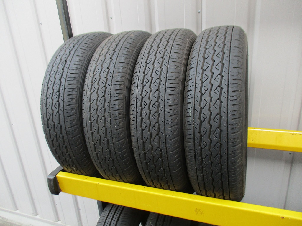 ★☆145/80R12 80/78N LT ブリヂストン K370 4本 送料込 T79750601☆★インボイス領収書発行可能