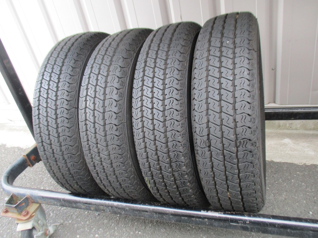 ★☆145/80R12 80/78N LT ヨコハマ SUPER VAN 356 4本 送料込 T79840601☆★インボイス領収書発行可能