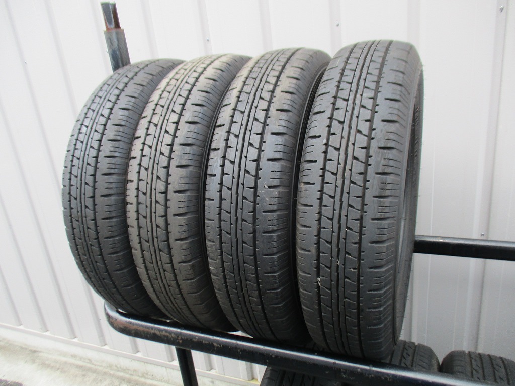 ★☆155/80R14 88/86N LT ダンロップ ENASAVE VAN01 4本 送料込 T80180615☆★インボイス領収書発行可能
