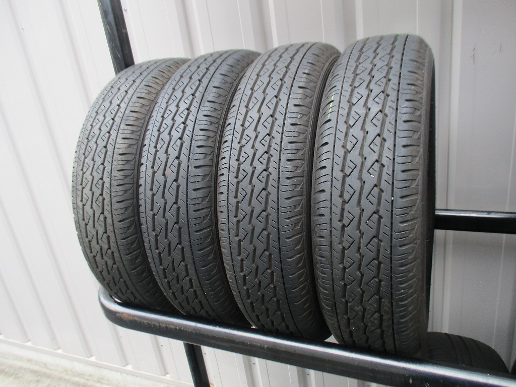 ★☆145/80R12 80/78N LT ブリヂストン K370 4本 送料込 T80290615☆★インボイス領収書発行可能